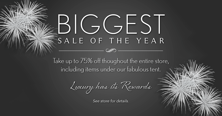 Biggest Sale of the Year