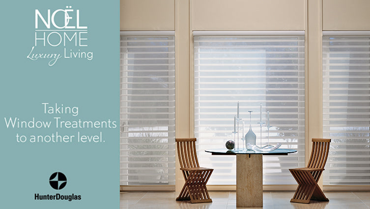 Take Hunter Douglas Window Treatments to Another Level with Help from Our Expert In-house Design Team