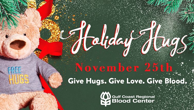 Noel Home Holiday Hugs Blood Drive