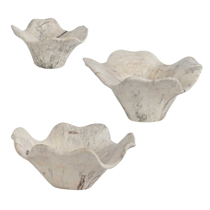 Teo - Wall Decor (Set of 3) - Bleached Wood