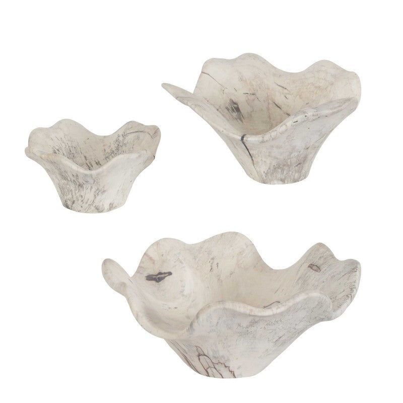 Teo - Wall Decor (Set of 3) - Bleached Wood