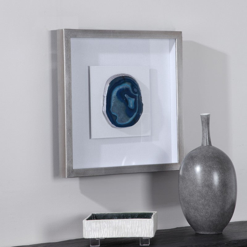 Kalia - Stone Shadow Box - Blue