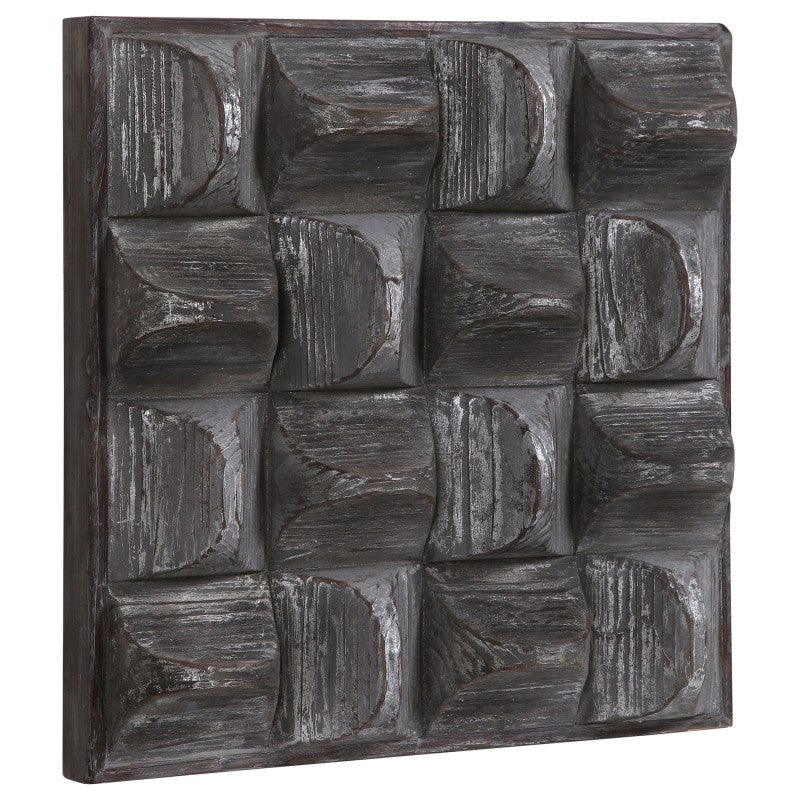 Pickford - Wood Wall Decor - Dark Gray