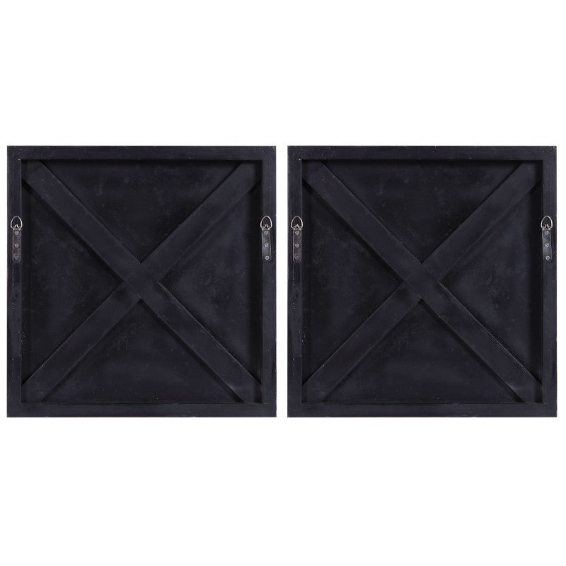 Pickford - Wood Wall Decor - Dark Gray