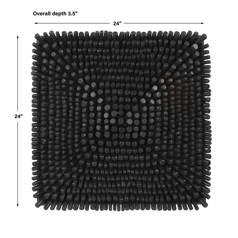 Portside - Wood Wall Panel - Black