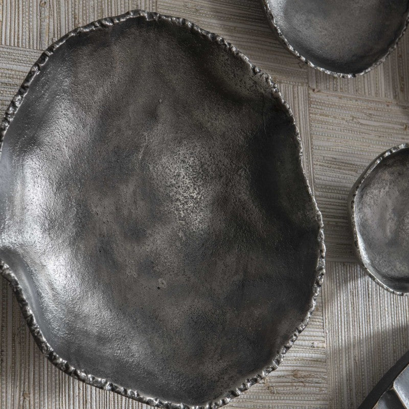 Lucky Coins - Nickel Wall Decor (Set of 4)