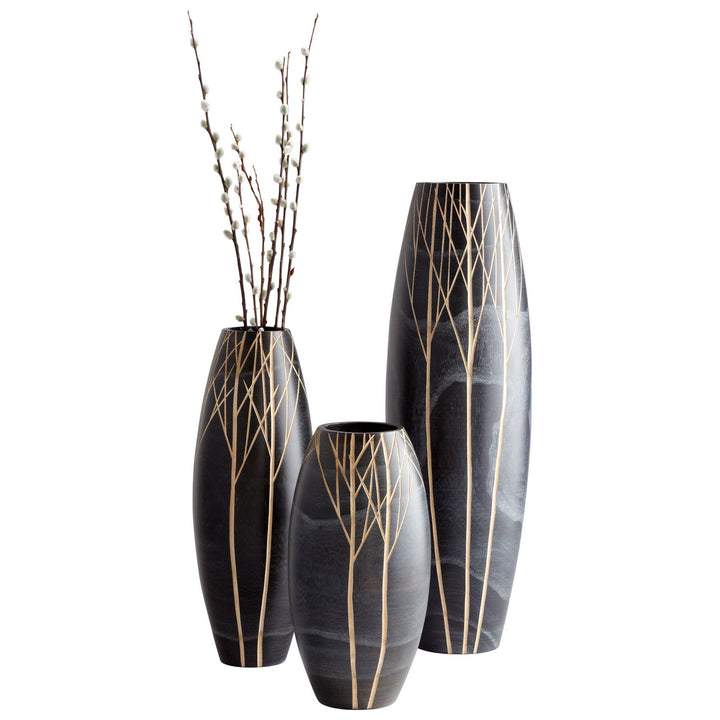 Onyx Winter Vase