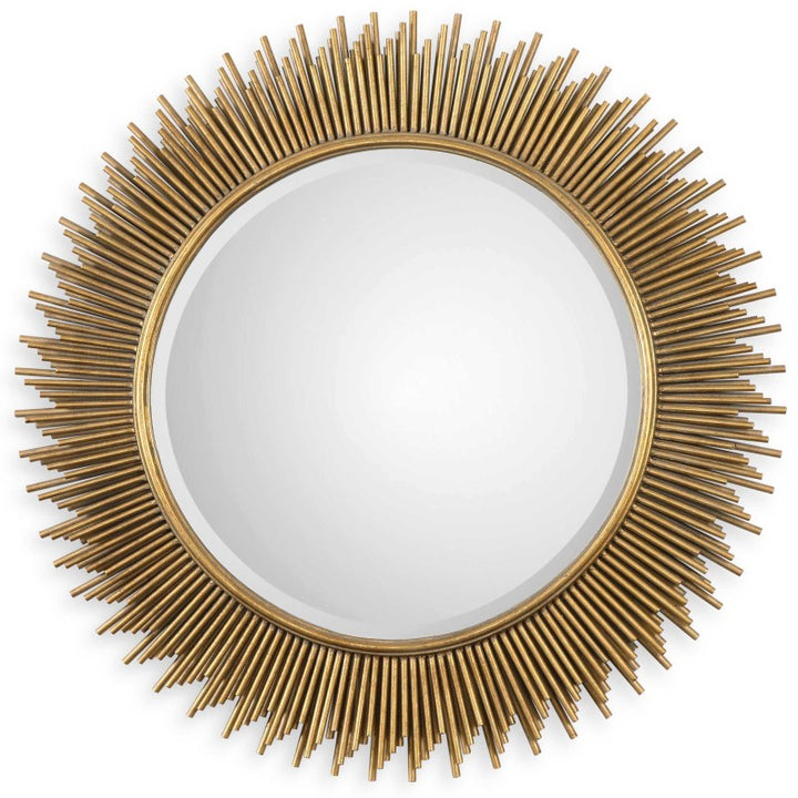 Marlo - Round Mirror - Gold