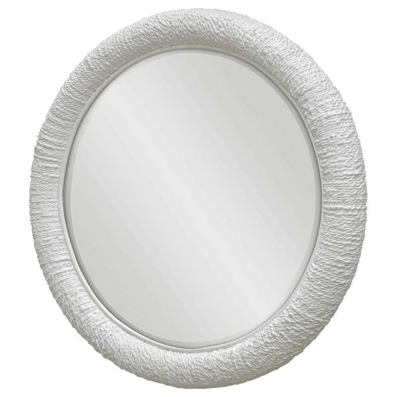 Mariner - Round Mirror - White