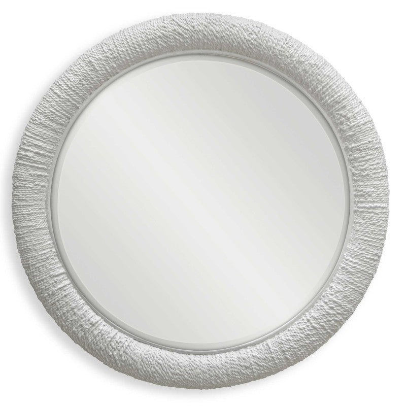 Mariner - Round Mirror - White