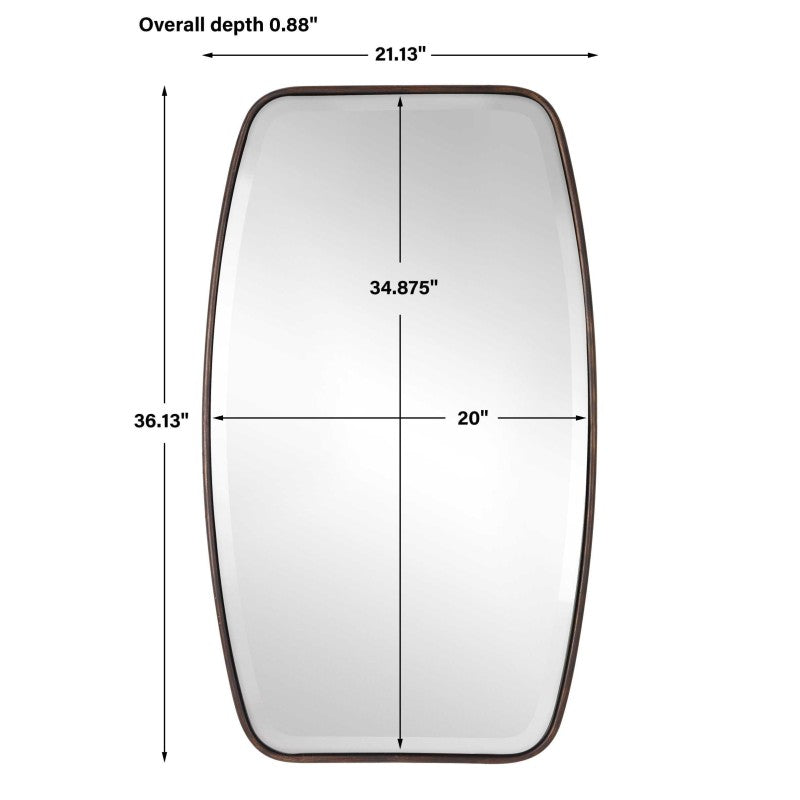 Canillo - Mirror - Bronze