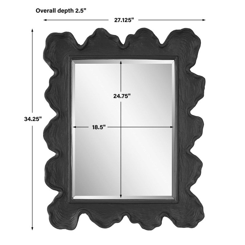 Sea Coral - Mirror - Black