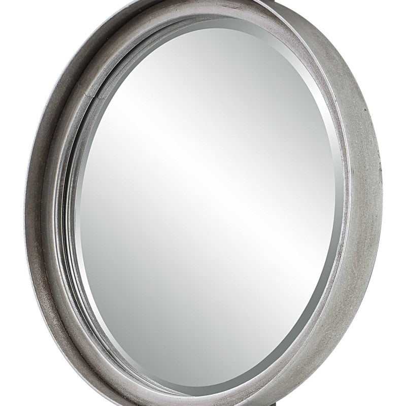 Button - Mirror - Gray