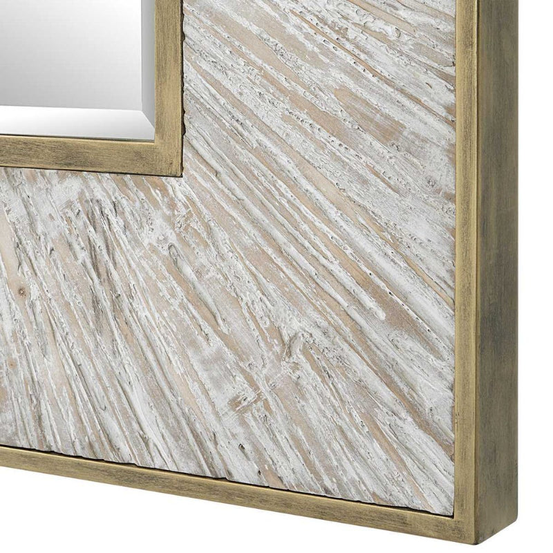 Wharton - Square Mirror - Gold