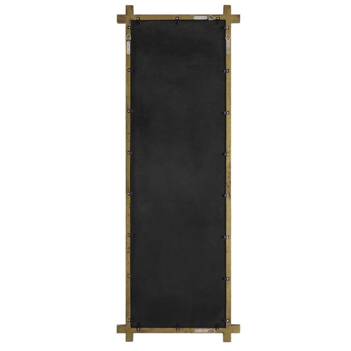 Abanu - Ribbed Gold Dressing Mirror