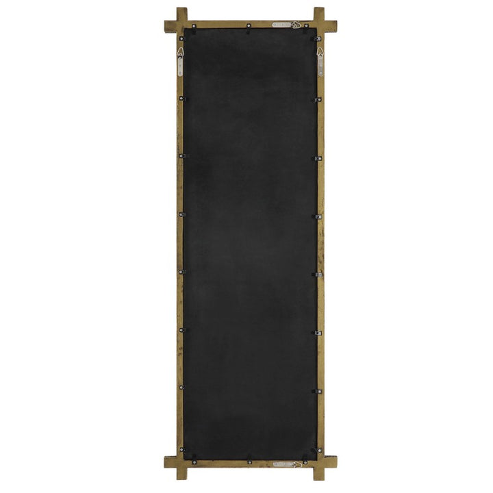 Abanu - Ribbed Gold Dressing Mirror