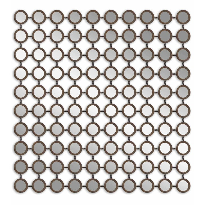 Dinuba - Mirror - Antique Silver Champagne