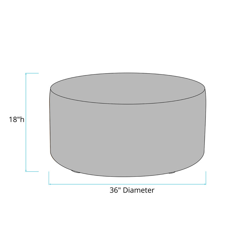 The Linen Universal Ottoman