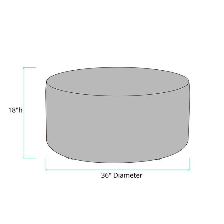 The Linen Universal Ottoman