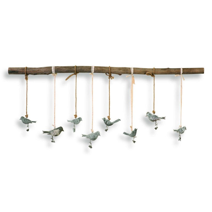 Birds On A Branch - Wall Art - Light Brown