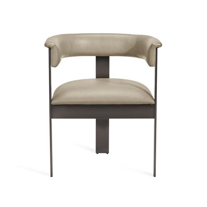 Darcy Dining Chair - Taupe/ Graphite
