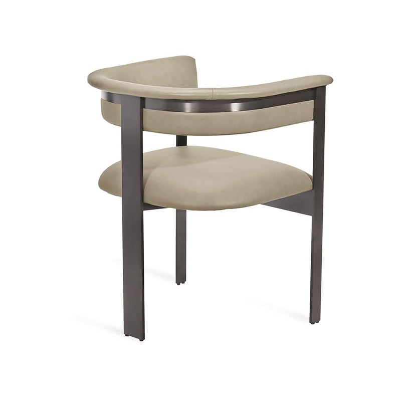 Darcy Dining Chair - Taupe/ Graphite