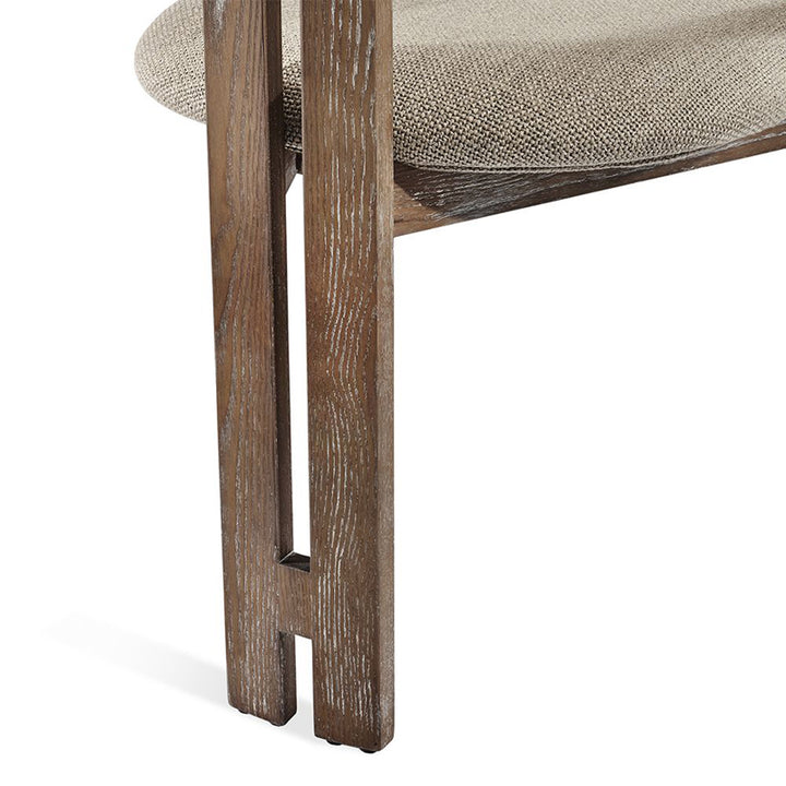Burke Dining Chair - Flax