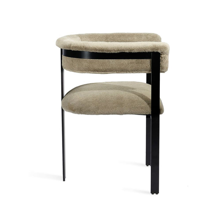 Darcy Dining Chair - Black/ Fawn