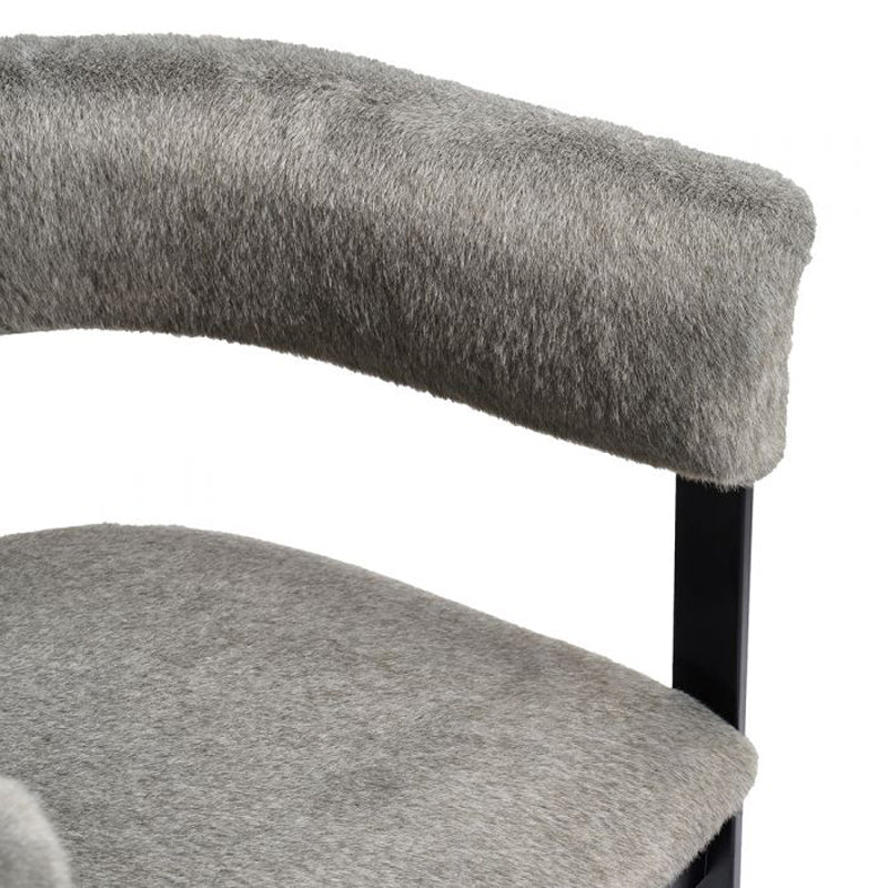 Darcy Dining Chair - Black/ Pewter