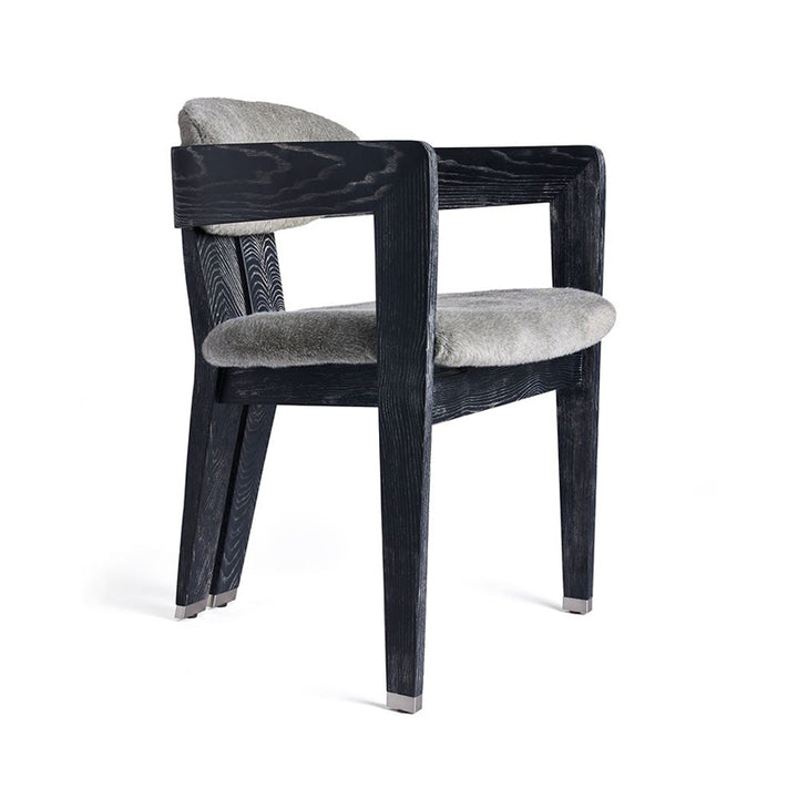 Maryl Dining Chair - Pewter