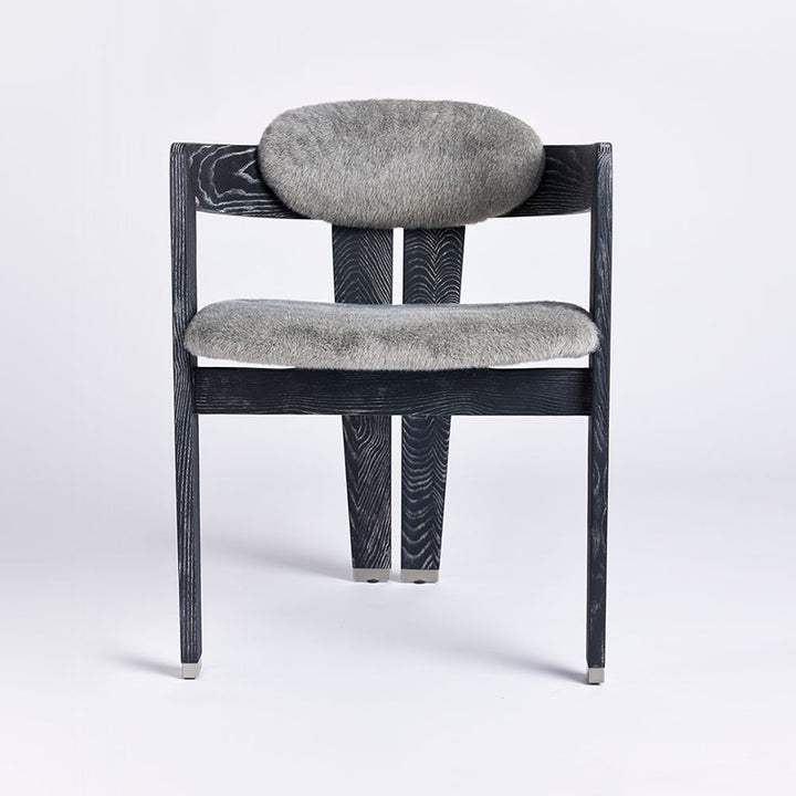 Maryl Dining Chair - Pewter