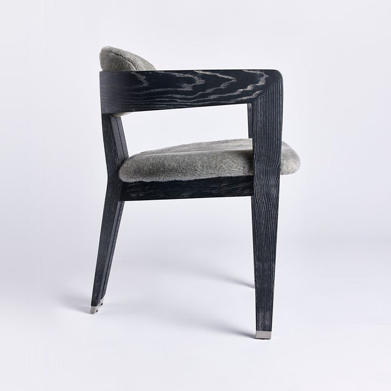 Maryl Dining Chair - Pewter