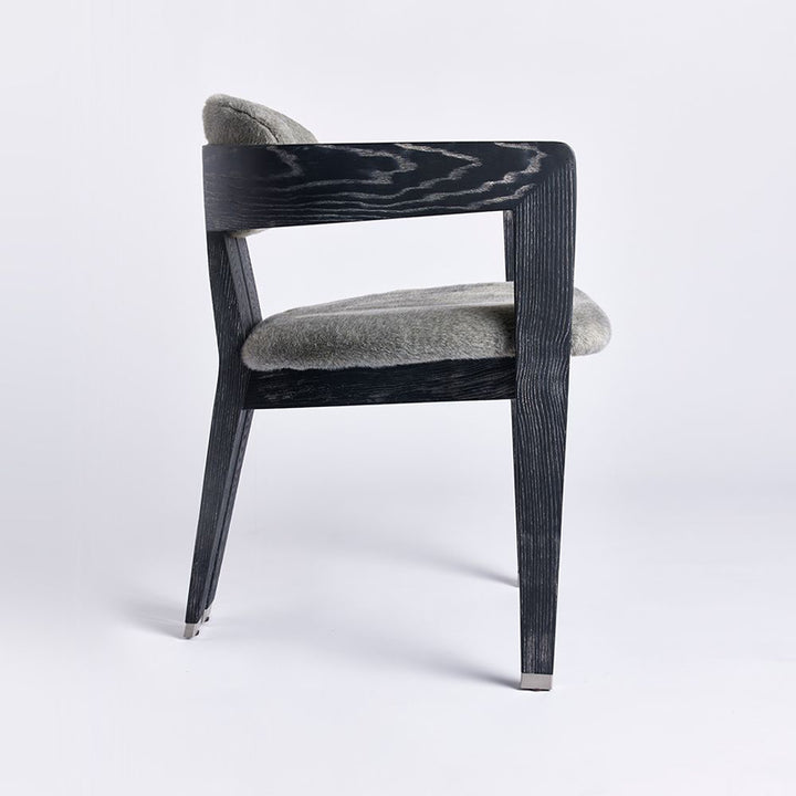 Maryl Dining Chair - Pewter