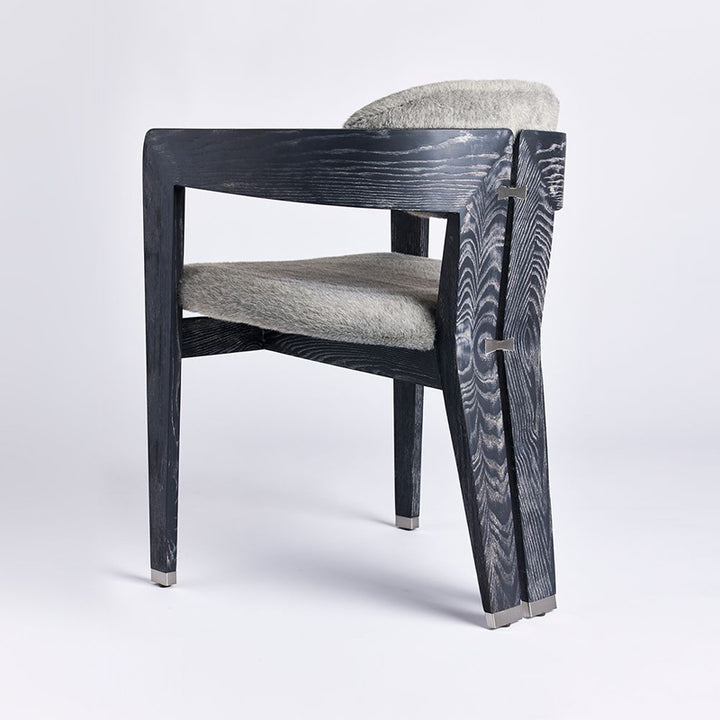 Maryl Dining Chair - Pewter