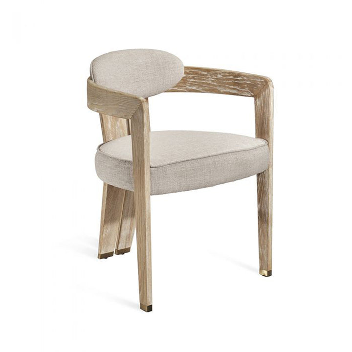 Maryl II Dining Chair - Cream Linen