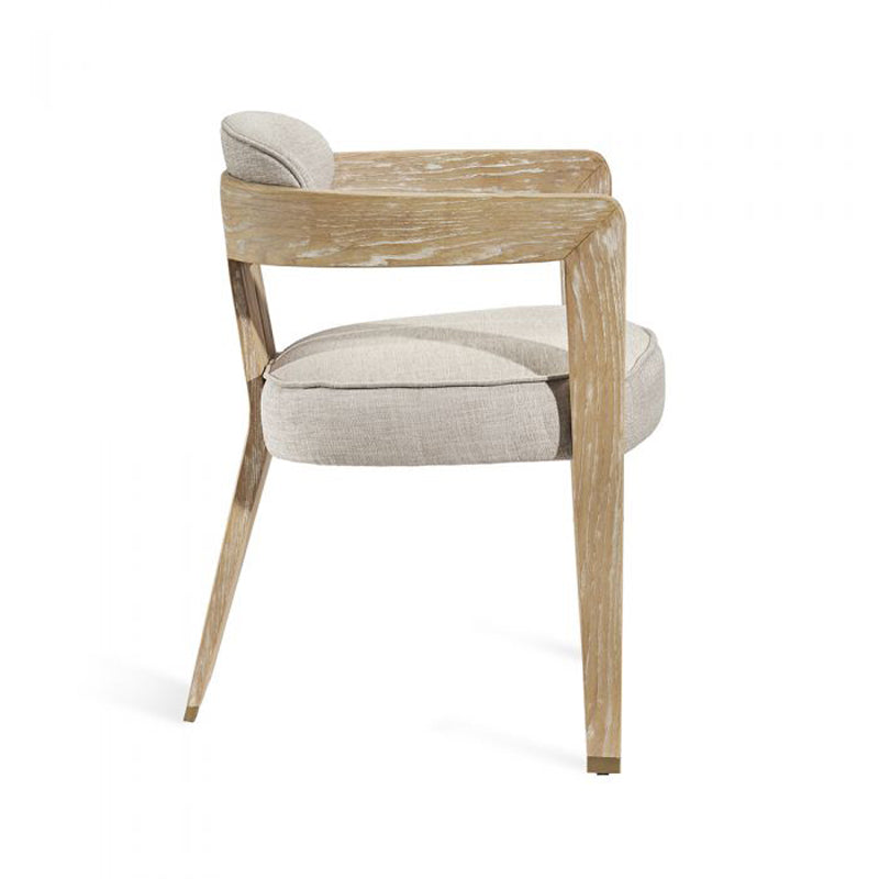 Maryl II Dining Chair - Cream Linen