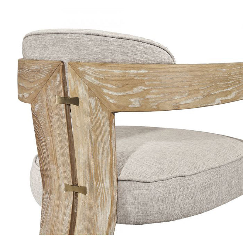 Maryl II Dining Chair - Cream Linen