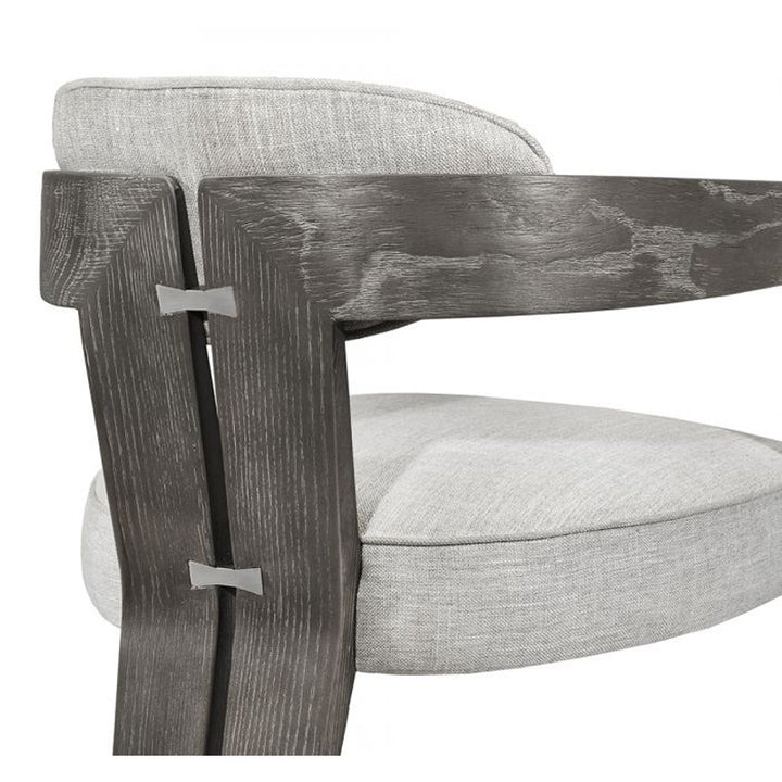 Maryl II Dining Chair - Grey Linen