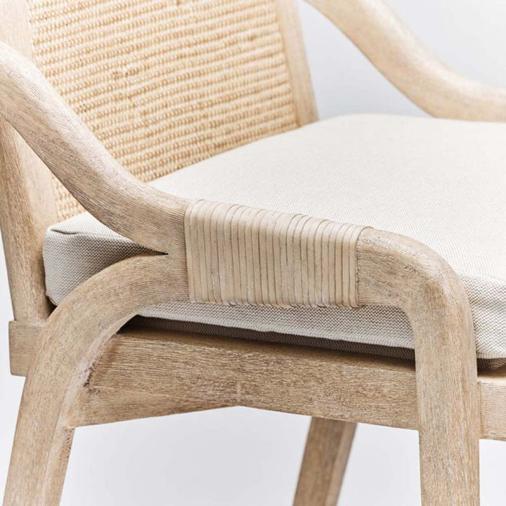 Delray Counter Stool - White Ceruse