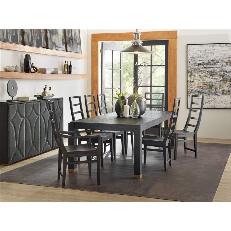 Curata - Rectangle Dining Table With 2-20" Leaves
