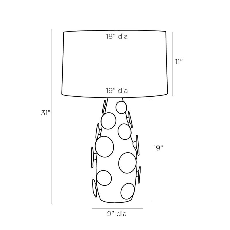 Laguna One Light Table Lamp