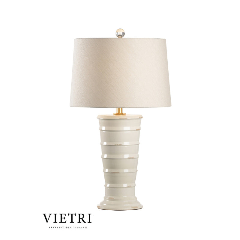 Amalfi Lamp - Aged Cream