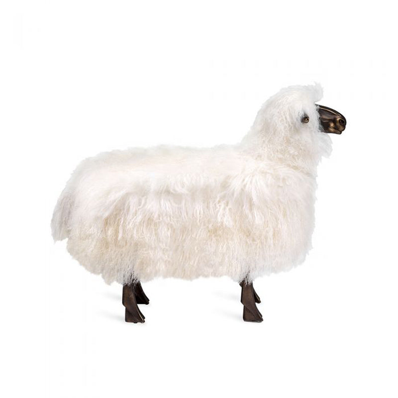 Phillippe Sheep Sculpture - Ivory