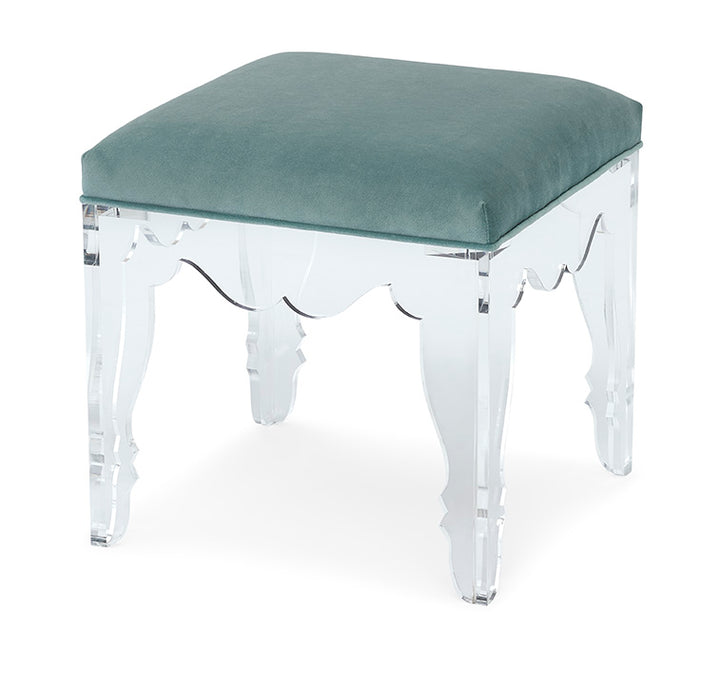 Peek Acrylic Ottoman