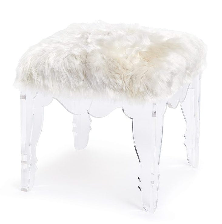 Peek Acrylic Ottoman