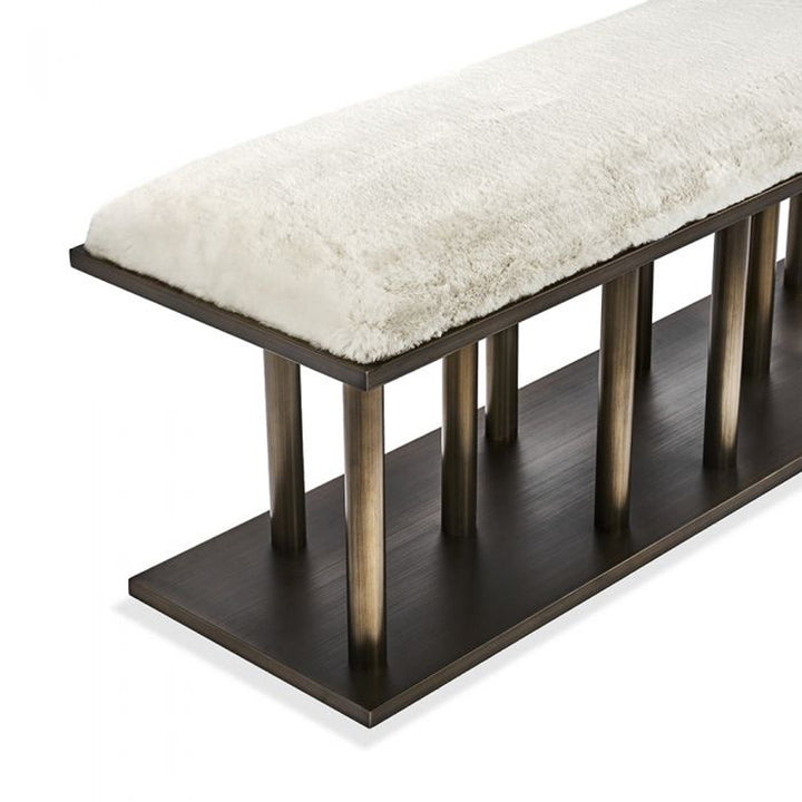 Celeste Bench - Ivory
