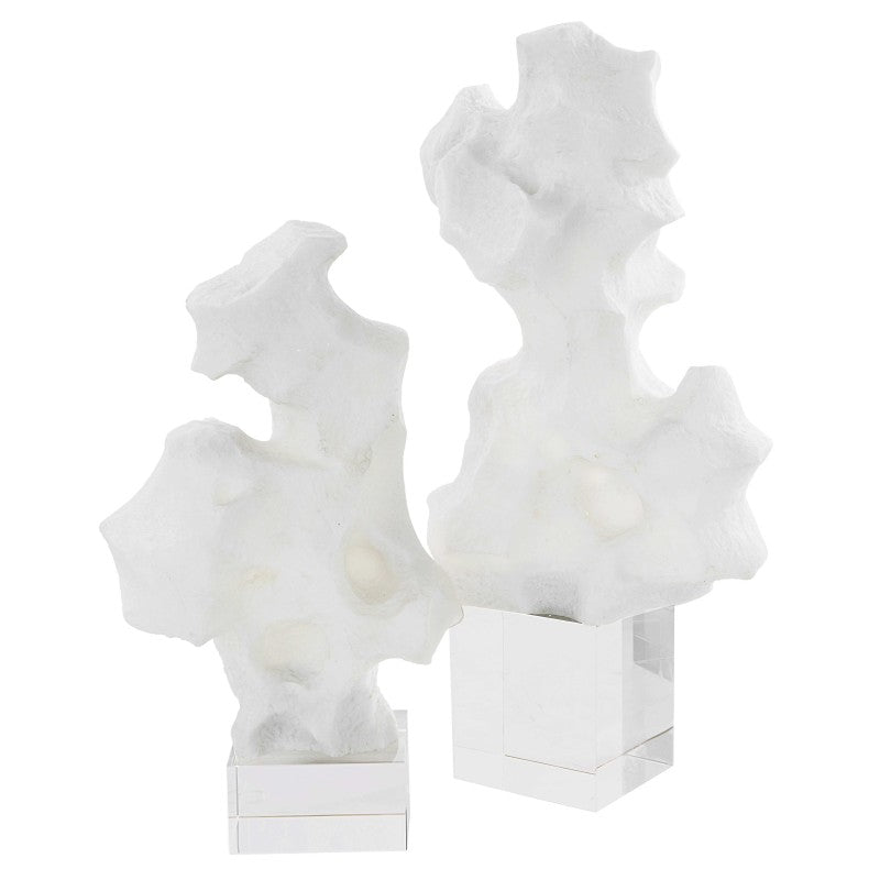 Remnant - Sculptures (Set of 2) - White