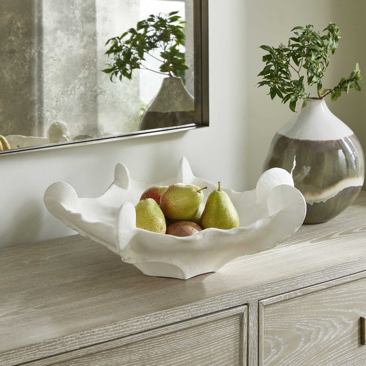 Coral Mirage - Outdoor Bowl - White