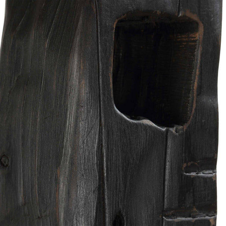 Cipher - Wood Totems (Set of 2) - Black