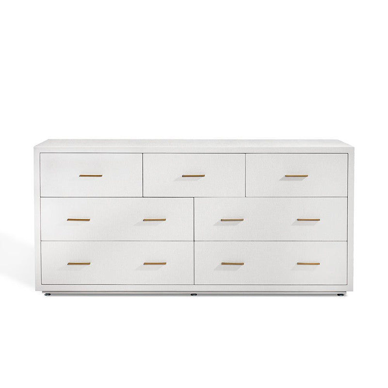 Livia 7 Drawer Chest - White
